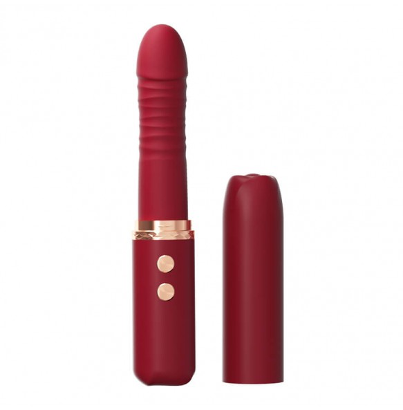 MizzZee - Passion Thrust Warming Vibrator (Support Connect WeChat Mini Programs - Chargeable)
